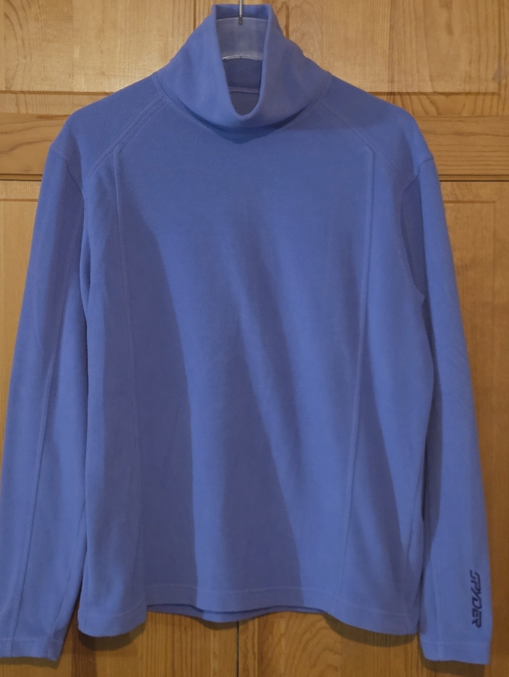 Spyder Womens Fleece Sweatshirt  Turtleneck Long Sleeve Purple